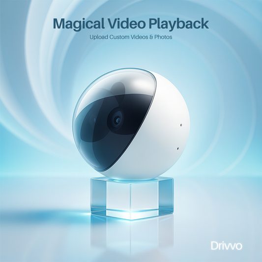 Video Glass Ball Lamp